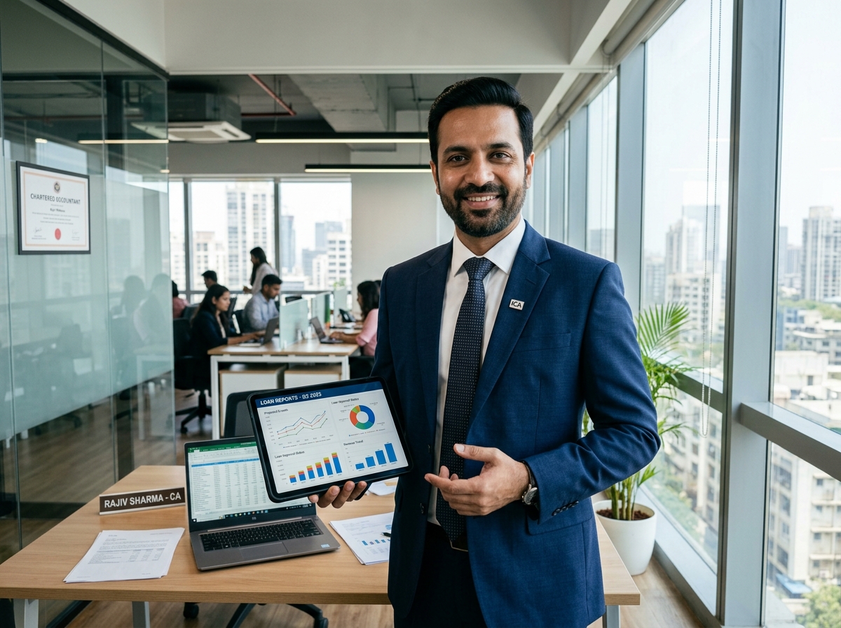 CA and financial consultant using Aura Financial AI